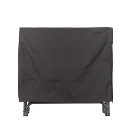 Shelter SLRCD-M Deluxe Weather Protective Firewood Storage Log Rack Cover, Fits Shelter SLRM Log Rack, Heavy-Duty Zippers for Easy Access w/Grommets for tie-Down, Medium (48" x 21" x 38")