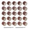 20pcs 80/120/240/320/600 Grit Sandpaper Sanding Discs for Rotary Tools with