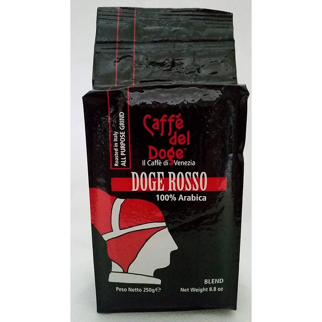 Coffee: Caffè Del Doge Rosso (Ground) 2 Packages