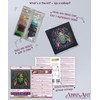 Abris Art Mid-Sized Bead Embroidery kit - Emerald Beetle AMB-105
