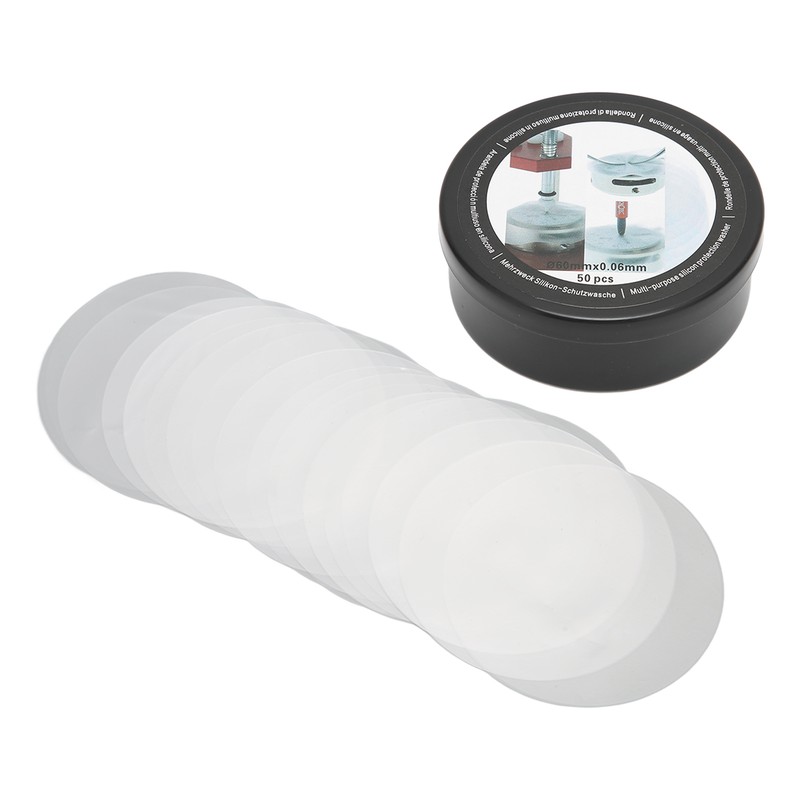 50pcs Watch Dial Case Back Pad Protector Plastic Protector Sheets