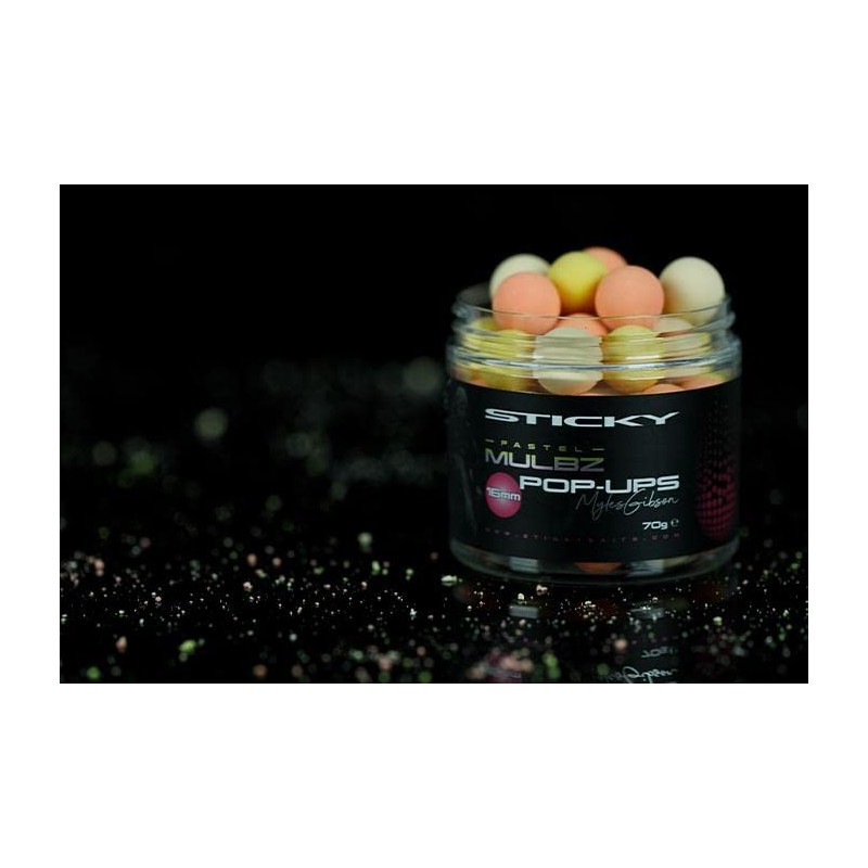 Sticky Baits Pastel Mulbz Pop-Ups 70g (16mm)