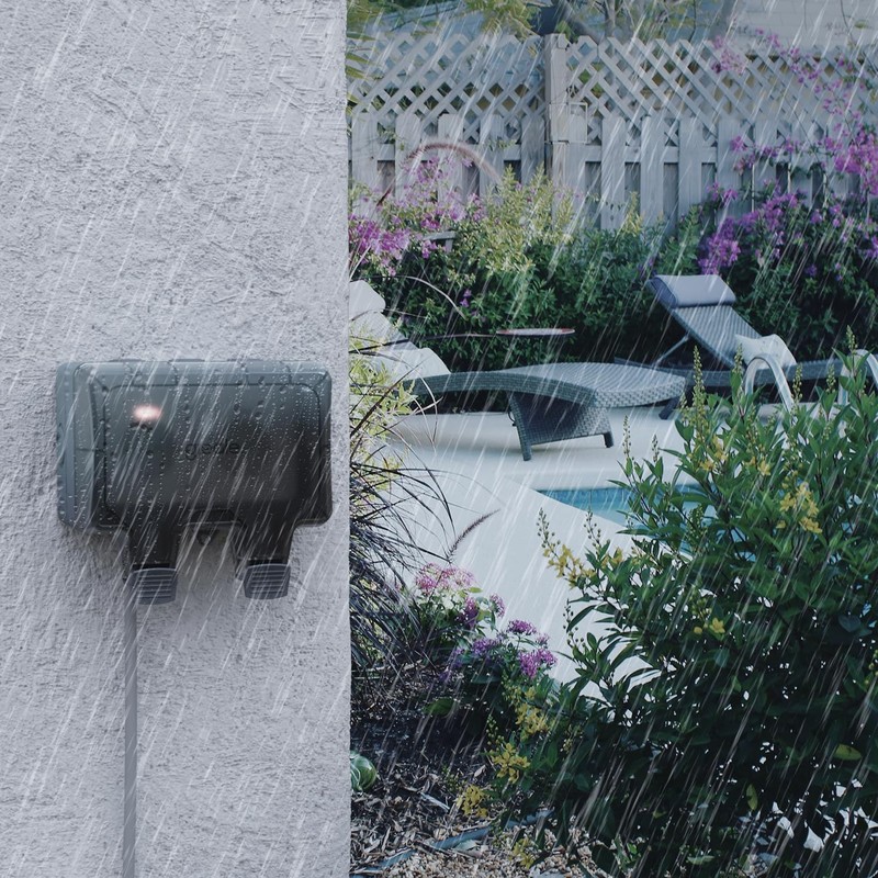 Greate Lockable Outdoor Socket Waterproof Garden with Switch - 2-Way
