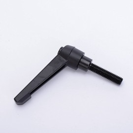 Anawakia Pack of 4 Clamping Lever Handles, M5 Stainless Steel Male Thread, Adjustable Handle, Machine Handles, Clamping Lever External Thread (50 mm)