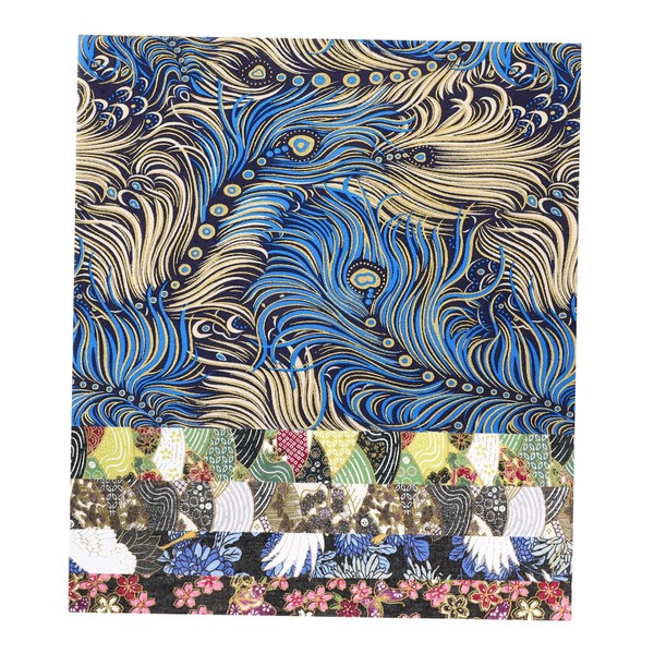 DOITOOL 5pcs Cotton Quilting Fabric Squares DIY Sewing Craft with