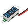 Aideepen 5pcs 2-Wire LED Voltmeter 0.28" Digital Display Voltage Tester