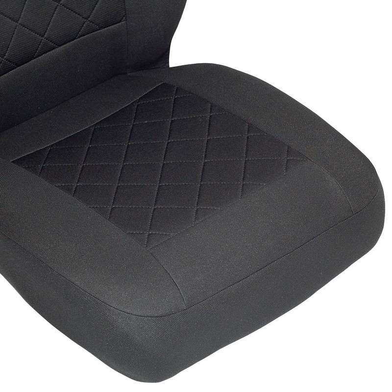 Ducato Driver Seat Cover Seat Cover, Colour: Premium Black, Pressed