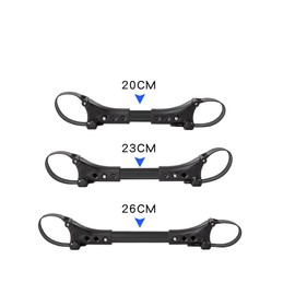 LimCryspp Conector Universal para Cochecitos Gemelares - Adaptador Práctico para Carriolas Dobles, Accesorio Esencial para Padres de Gemelos. Compatible con la Mayoría de Marcas, Fácil Instalación y Diseño Resistente (negro)
