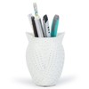 HDMbigmi Owl Pen Holder Makeup Brush Holder Resin Desk Organizer