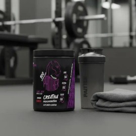 Creatina Monohidratada 500g En Polvo Panther Protein Sabores