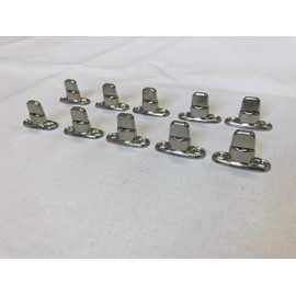 Common Sense Fastener, Turn Button, Double Height, 2 Hole Stud, 10 Piece Set - Shipped from The USA!