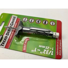 SLIME (5) Slime 20177 Tread Depth Tire Gauge For Tire Shops - Checks Tread Depth