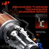 A-Premium 12 Holes Set of 6 Fuel Injectors Compatible with