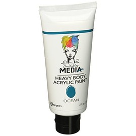 Ranger Dina Wakley Media Heavy Body Acrylic Paint 2oz-Ocean,