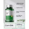Horbäach Corn Silk Capsules 1200mg | 200 Pills | Non-GMO,