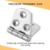 316 Stainless Steel Boat Hatch Hinges Marine Grade, 3 x