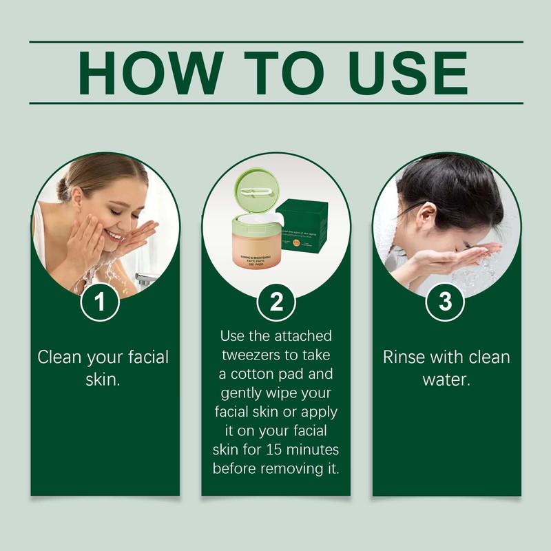 Facial Moisturising Cotton Pads