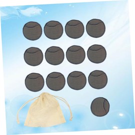 Baluue 3sets Bamboo Fiber Reusable Makeup Remover Pads Large Face Cleaning Pads for Women Gentle Easy Cleansing for All Skin Types 14pcs*3