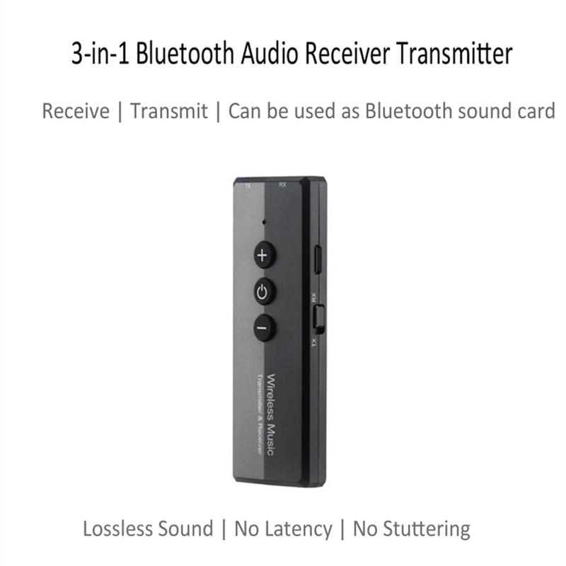 Snblzhef -360 Bluetooth Audio Receiver Bluetooth Audio Transmitter Wireless 3.5mm