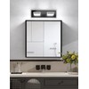 VOLISUN Modern Bathroom Vanity Light Fixtures (2-Light, 15.5-Inch), 5CCT Dimmable