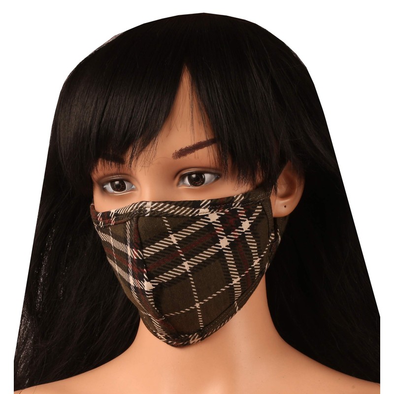 Face Masks Reusable Machine Washable Handcrafted Indian Design Cotton Fabric