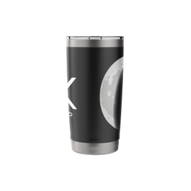 Internet money cryptocurrency Ripple XRP Moon Stainless Steel Insulated Tumbler