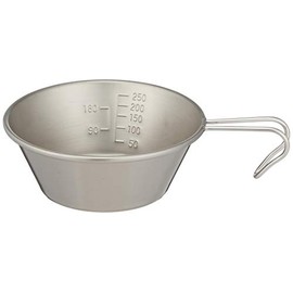 Captain Stag M-9085 Titanium Sierra Stacking Cup, 11.8 fl oz (320 ml)