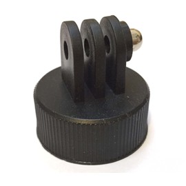 xjgmao Black Color Video Camera Tripod Buoyant Buoyancy Rod Connect Adapter Self-Timer Pole Bracket Bottle Cap Connector For Gopro Hero Action Camera Photography Parts Accessories