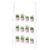 Sumerflos 3-Tier Acrylic Window Boxes Plant Shelves for Windows, Acrylic