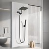 TRUSTMI 10 Inch Adjustable Shower Head with Handheld Spray Combo,