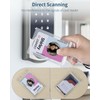 Pawfly 6 Pack Vertical ID Card Badge Holder Waterproof Clear