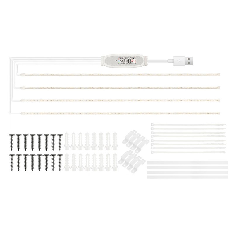 LED Plant Grow Light Strips for Indoor Plants Red &