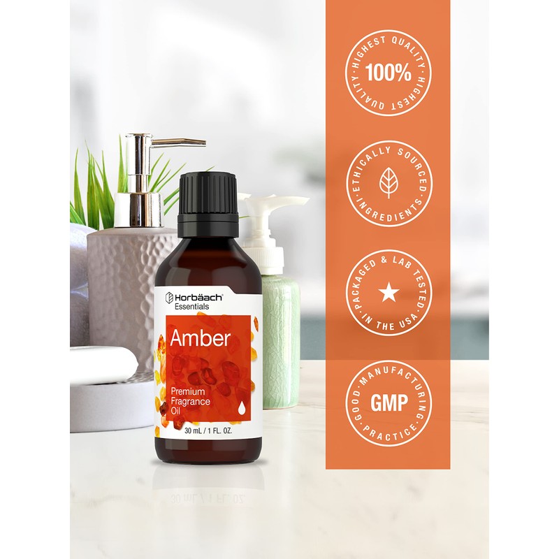 Horbäach Amber Fragrance Oil | 1 fl oz (30ml) |