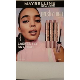 MAYBELLINE LASH SENSATIONAL SKYHIGH MASCARA 3 PACK 0.24 OZ EACH BLACKEST BLACK
