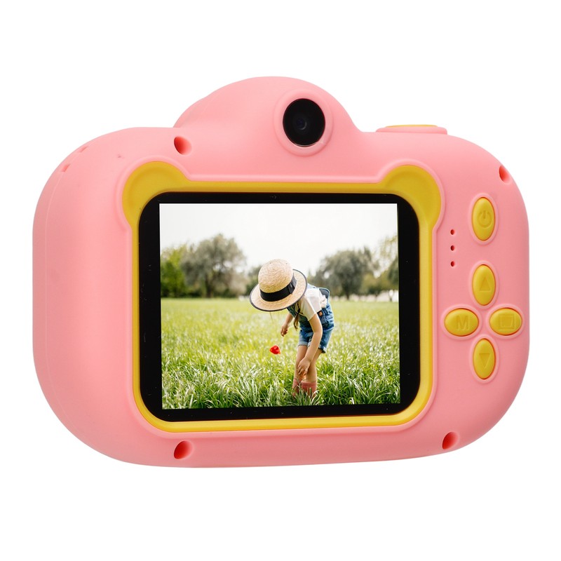 Kids Camera 12MP Dual Front Rear Lens 1080P Children Digital