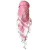 Palestinian Scarf - White Red