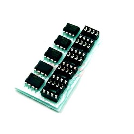 PQMEGA 5 pcs. x LM358 Op Amp with Socket #A170