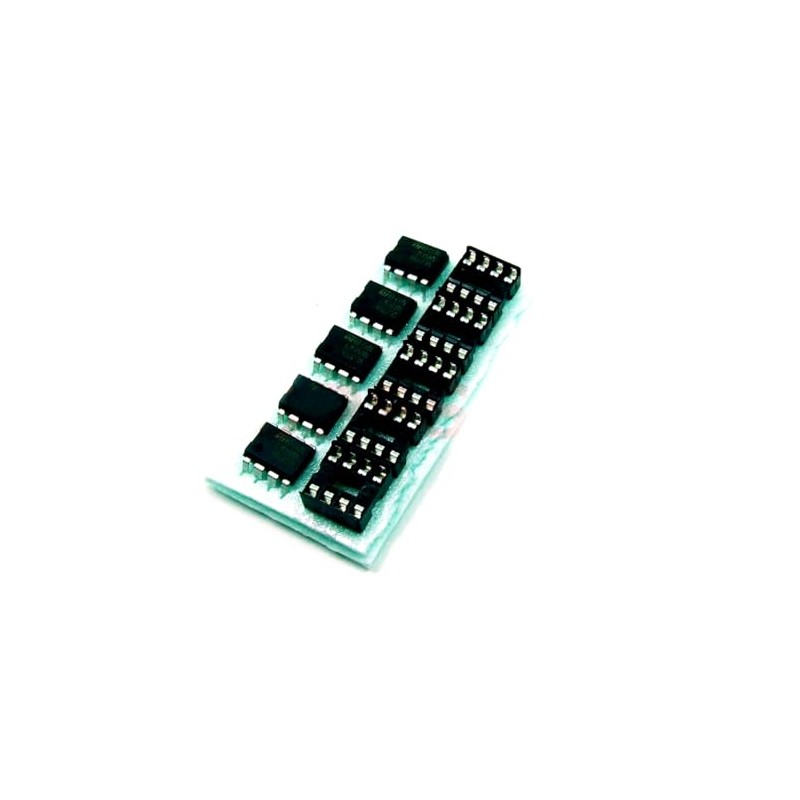 PQMEGA 5 pcs. x LM358 Op Amp with Socket #A170