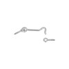 NATIONAL MFG/SPECTRUM BRANDS HHI N348-409 3-Inch Stainless Steel Hook/Eye