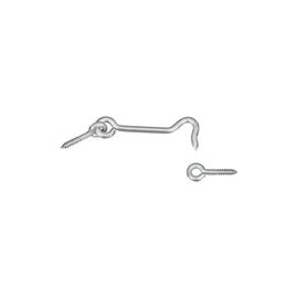 NATIONAL MFG/SPECTRUM BRANDS HHI N348-409 3-Inch Stainless Steel Hook/Eye