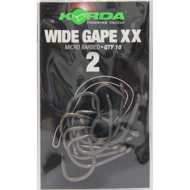 carp hook korda wide gap xx kwgxx4