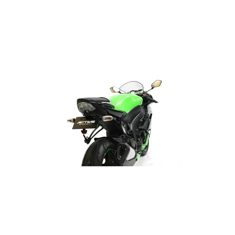 Active 1157076 Fenderless Kit, Black LED License Plate Light Included