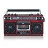 QFX J-220BT Red Boombox MP3 Conversion from Radio to Cassette
