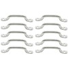 VIKKSAER 10 Pcs Boat Top Pad Eye Deck Loop Tie