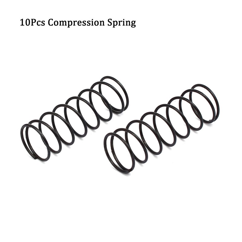 TA-VIGOR 10Pcs Compressed Spring, 1.2mm Wire Dia, 15mm OD, 50mm
