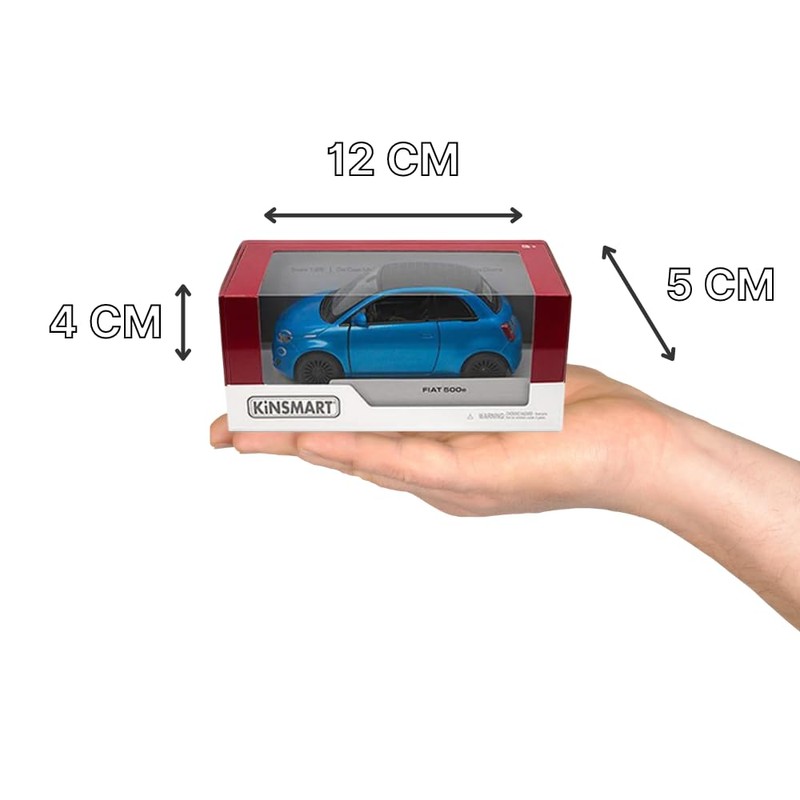 Easy Toys Model Car Compatible with FIAT 500e Scale Toy
