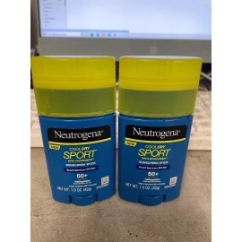 Neutrogena 2X Neutrogena, CoolDry Sport with Micromesh Suncsreen Stick, SPF 50+ 1.5 oz NOS