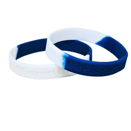 5 - I Support Lou Gehrig's Disease Awareness Bracelets 100% Medical Grade Silicone - Latex and Toxin Free - 5 Bracelets - Show Your Support For Lou Gehrig's Disease Awareness