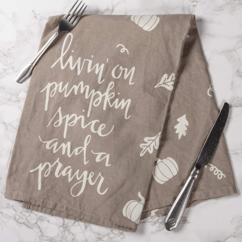 Primitives by Kathy Gray and White Hand-Lettered Dish Towel, 28