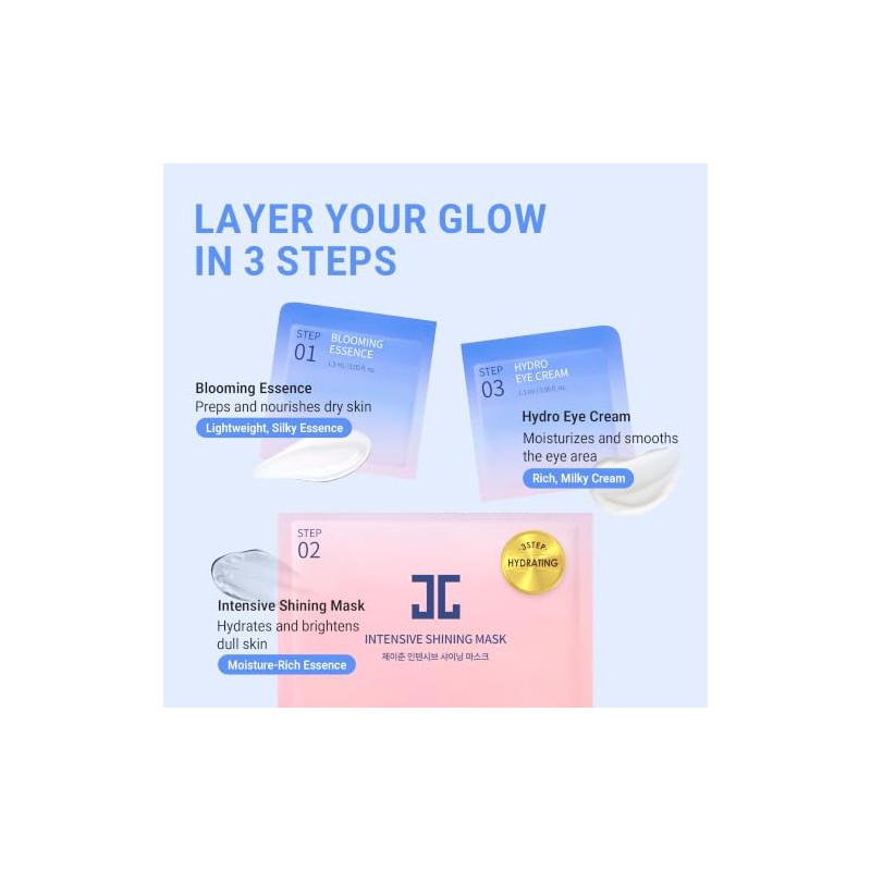 Jayjun 10 Piece Intensive Shining Mask Pack(0.84 fl.oz, 25ml)